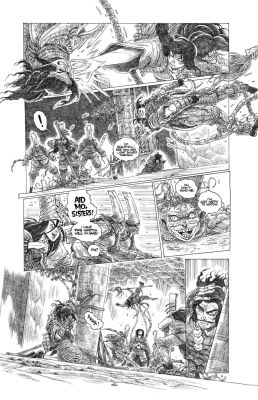 James Stokoe | Orphan and the Five Beasts: Bath of Blood Issue #4, Page 07 | Marley Zarcone / James Stokoe