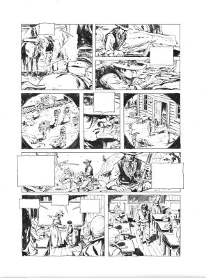 Germano Giorgiani | Sinisterra T1-planche 27 original | 2DGalleries