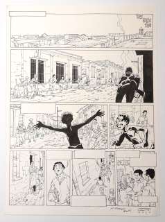 Casini Stefano Planche... | CASINI Stefano Planche originale 20 d’une aventure Encre... | Vermot et Associés