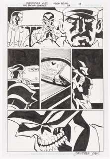 THE BATMAN STRIKES! #39 PAGE ORIGINAL ART BY CHRISTOPHER JONES. | Hake’s