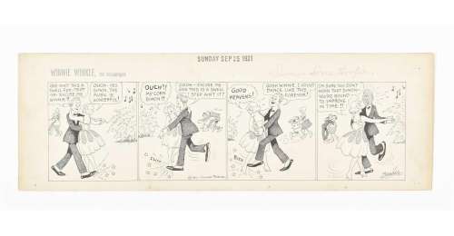 BRANNER, MARTIN (1888-1970). WINNIE WINKLE ’SIMON IS SOME HOOFER’ | Zwiggelaar Auctions