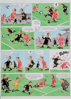 Gã¼Rsel | Les Foot furieux, planche n°14 Ã  l’encre de Chin… | Banque Dessinée