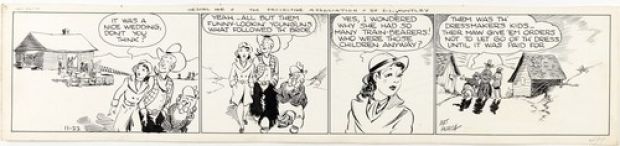 ART HUHTA Original Daily Comic Strip Mescal Ike | eBay Europe (Buy It Now)