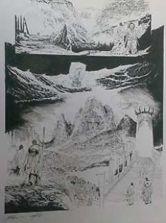 Ferniani - La Voie Du Sabre T2 - Planche originale (p.37) -  Les braises de l’enseignement  - encre | Catawiki