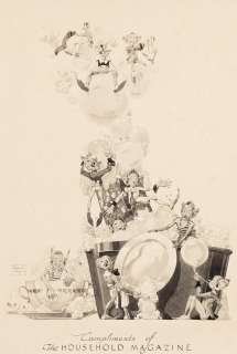 ROBERT LAWSON (1892-1957) "Compliments of The Household Magazine." | Swann Galleries