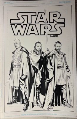 Dexter Vines | Star Wars The Force Pinup. | Dexter Vines