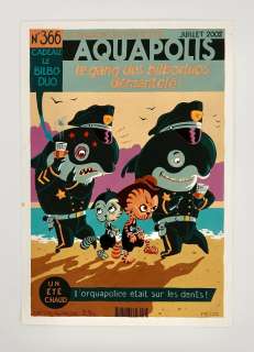 Mezzo Illustration... | MEZZO Illustration pour une fausse couverture de comics... | Vermot et Associés