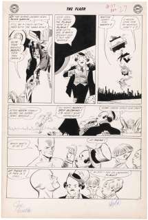 THE FLASH #117 COMIC BOOK PAGE ORIGINAL ART BY CARMINE INFANTINO. | Hake’s