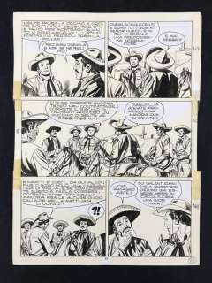 Tex n. 86 - tavola originale "Proteus Arrestate Tex Willer!" - Page volante | Catawiki