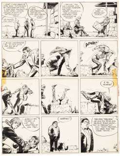 JIJÉ (1914-1980) - Lot 80 : Valhardi contre le soleil noir