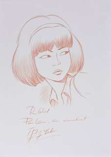 Leloup, Roger (Né... | LELOUP, Roger (Né en 1933) Yoko Tsuno. Crayon de couleur... | Coutau Bégarie