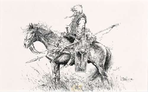 Vance, William (1935-2018) Ramiro Encre... | VANCE, William (1935-2018) Ramiro Encre de Chine pour... | Coutau Bégarie