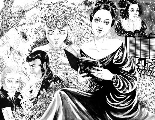 Megan Hutchison | Femme Magnifique Original Pages (Eisner Nominated anthology) - Ada Lovelace | Megan Hutchison
