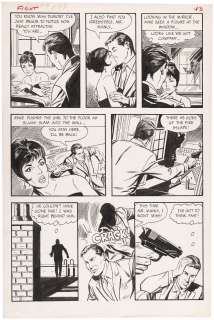 FIGHT #3 ORIGINAL ART PAGE. | Hake’s