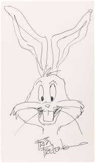 BUGS BUNNY ORIGINAL ART SKETCH BY FRIZ FRELENG. | Hake’s
