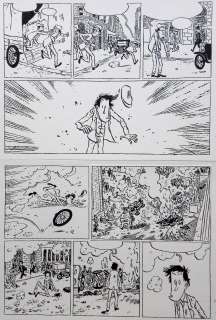 Jérôme Jouvray | Lincoln  » Ni Dieu, Ni Maître !  » – Planche originale n° 34 – Jérôme Jouvray | Zic et Bul