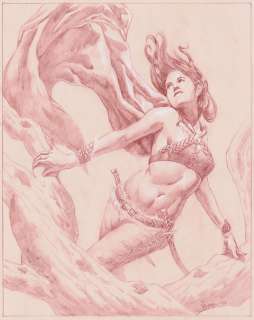 Hayes, Michael C. - preliminary drawing for painting