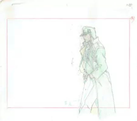 Araki Hirohiko - Jojo’s Bizarre Adventure | Jojo Bizarre Adventure – Jotaro Kujo – Doga – 5150 | La Galerie de la Bande Dessinée