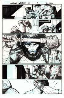Ultimate Wolverine Issue 10, page 4 - First appearance page | Comix Art Studio