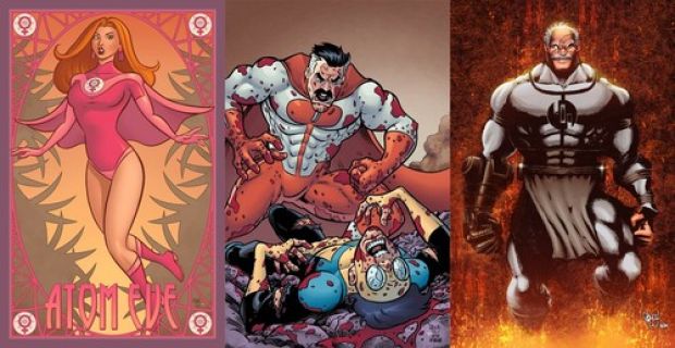 INVINCIBLE 3 PRINT LOT ATOM EVE OMNI-MAN CONQUEST 11x17 Print 2025 YEAR END SALE | eBay US (Buy It Now)