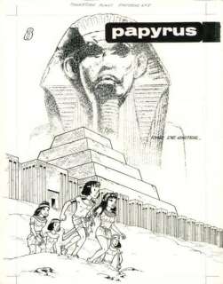 DE GIETER Papyrus La métamorphose d‘Imhotep Encre de Chine pour la très