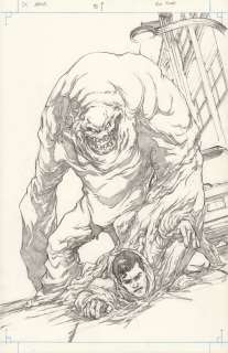 Alex Konat | Batman Superman Annual 3 Pg 09 Universe’s Finest Vol 6 Clayface Superman Splash | TDArt