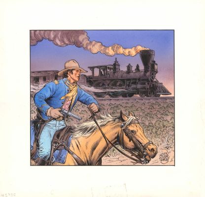 Blanc-Dumont Michel... | BLANC-DUMONT Michel (né en 1948) Blueberry Encres de... | Tessier Sarrou