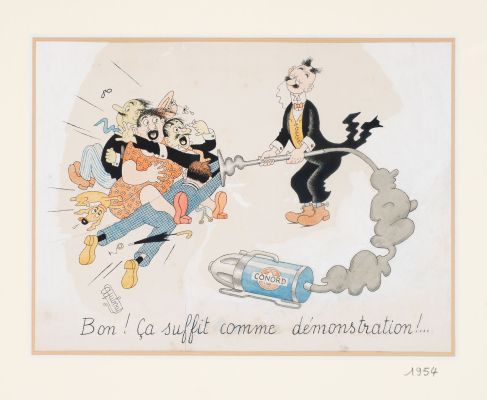 Dubout Albert (1905-1976) Conord Encre... | DUBOUT Albert (1905-1976) Conord Encre de Chine et... | Tessier Sarrou