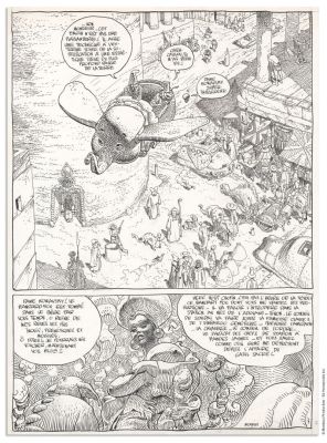 Moebius Moebius Le... | Moebius MOEBIUS Le Bandard fou Éditions du Fromage... | Daniel Maghen Enchères