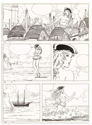 Manara Milo Manara Gulliveriana Les... | Manara MILO MANARA GULLIVERIANA Les Humanoïdes Associés... | Daniel Maghen Enchères