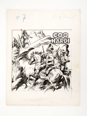 Anonyme Couverture... | ANONYME Couverture de Coq Hardi 7 édité par les éditions... | Vermot et Associés