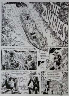 CDM - « The Zumbies » – Planche originale n° 1 – Julien