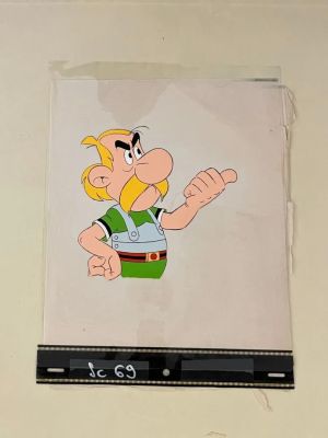 Astérix. Gouache... | Lot 323 - Astérix. Gouache sur celluloïd. Dimensions : 30 x... | Oger-Blanchet