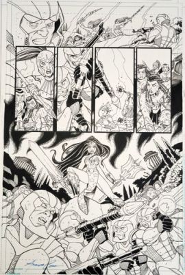 Amanda CONNER ~ Ame-Comi Girls; WONDER WOMAN Original Art 2012’ | eBay US
