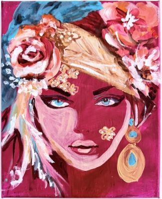 DC Comics’ Black Orchid - 8x10 Canvas Tita Renae Original Art COA - NOT a Print | eBay US (Buy It Now)