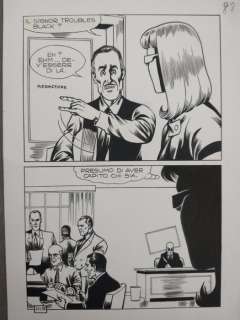 Satanik n. 105 - Magnus - tavola originale - Page volante - (1969) | Catawiki