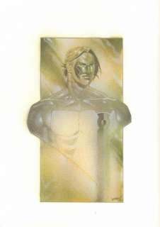 Jason Eden - Green Lantern Commission - Really Well Done & Unique Style - 2008 Signed