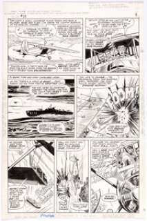 Dick Ayers And John Tartaglione | Sgt. Fury #34 Story Page 7 Original Art (Marvel, 1966). | Heritage