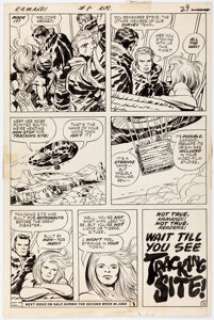 Jack Kirby And Mike Royer | Kamandi #8 Story Page 20 Original Art (DC, 1973). | Heritage