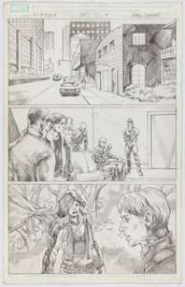Bing Cansino - X-Factor #201 Story Page 3 Original Art (Marvel, 2010).
