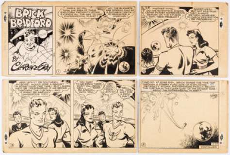 Clarence Gray - Brick Bradford