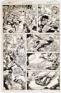 Robbins, Frank | Frank Robbins and Frank Springer Daredevil #155 Story Page 5 Original Art (Marvel, 1978).... | Heritage