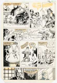 Hall, Bob | Bob Hall and Brett Breeding The Avengers #221 Story Page 18 Original Art (Marvel, 1982).... | Heritage