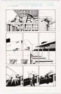 ChrisCross - ChrisCross and Rob Stull Slingers #1 (Dusk) Story Page 26 Original Art (Marvel, 1998)....