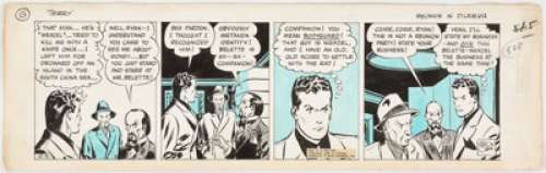 Caniff, Milton | Milton Caniff Terry and the Pirates Daily Comic Strip Original Art dated 12-3-38 (Chicago Tribune, 1938). ... | Heritage