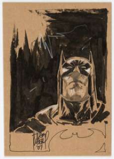 Kubert, Adam | Adam Kubert - Batman Specialty Illustration Original Art (2007). ... | Heritage