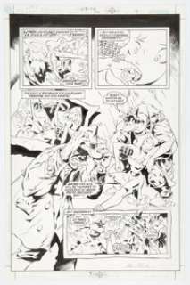 Mannion, Steve - Steve Mannion and Hilary Barta Detective Comics #753 Story Page 7 Original Art (DC, 2001)....