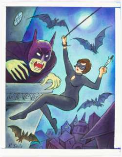 Sala, Richard | Richard Sala Cat Burglar X: Killing the Bat King Original Art (2016).... | Heritage