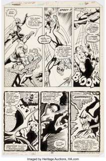 Chaykin, Howard - Howard Chaykin, Jeff Aclin, and Juan Ortiz Marvel Team-Up #77 Story Page 14 Original Art (Marvel, 1979)....