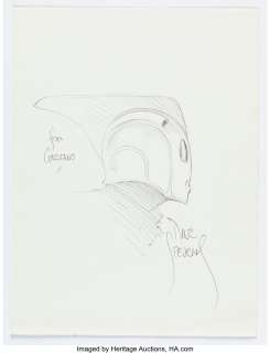 Stevens, Dave | Dave Stevens -The Rocketeer Sketch Original Art (undated)... | Heritage